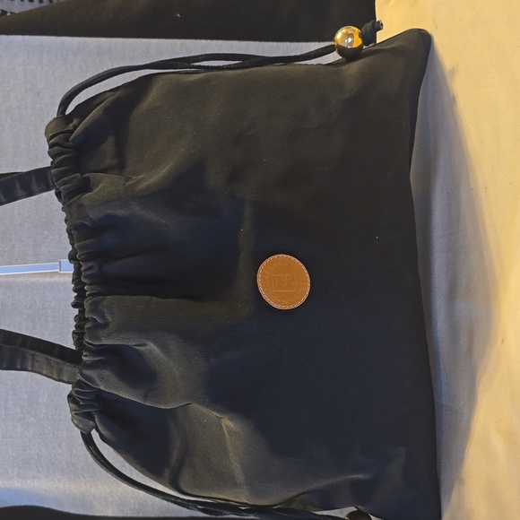 Fendi Black Drawstring Tote Bag - Picture 11 of 11